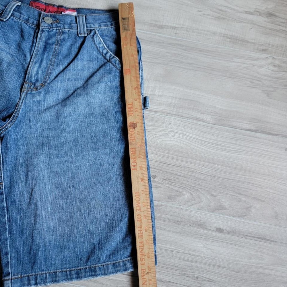 Vintage Y2K Baggy JNCO Shorts Denim Jorts - Picture 7 of 7